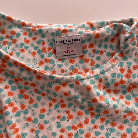 Dresses Toddler girl Ralph Lauren, Polarn O. Pyret, Burt's Bees lot of 3 - Picture 3 of 7